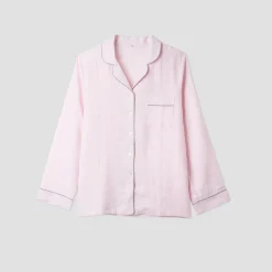 Clearance Linen Pajama Shirt (Top Only) Women Linen Pajamas
