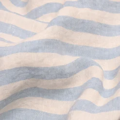 Online 100% Linen Fitted Sheet Striped Bedding|Fitted Sheets