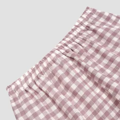 Online Linen Women's Pajama Shorts Women Linen Pajamas