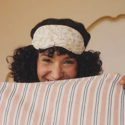 Outlet Ernest White Middlemore Linen Sleep Mask Women Linen Pajamas