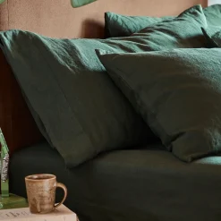 Discount Linen Blend Pillowcase (Pair) Linen Bedding|Pillowcases