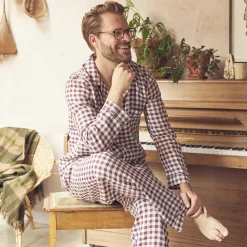 Men's Pajama Set Linen Pajama Sets|Linen Pajamas