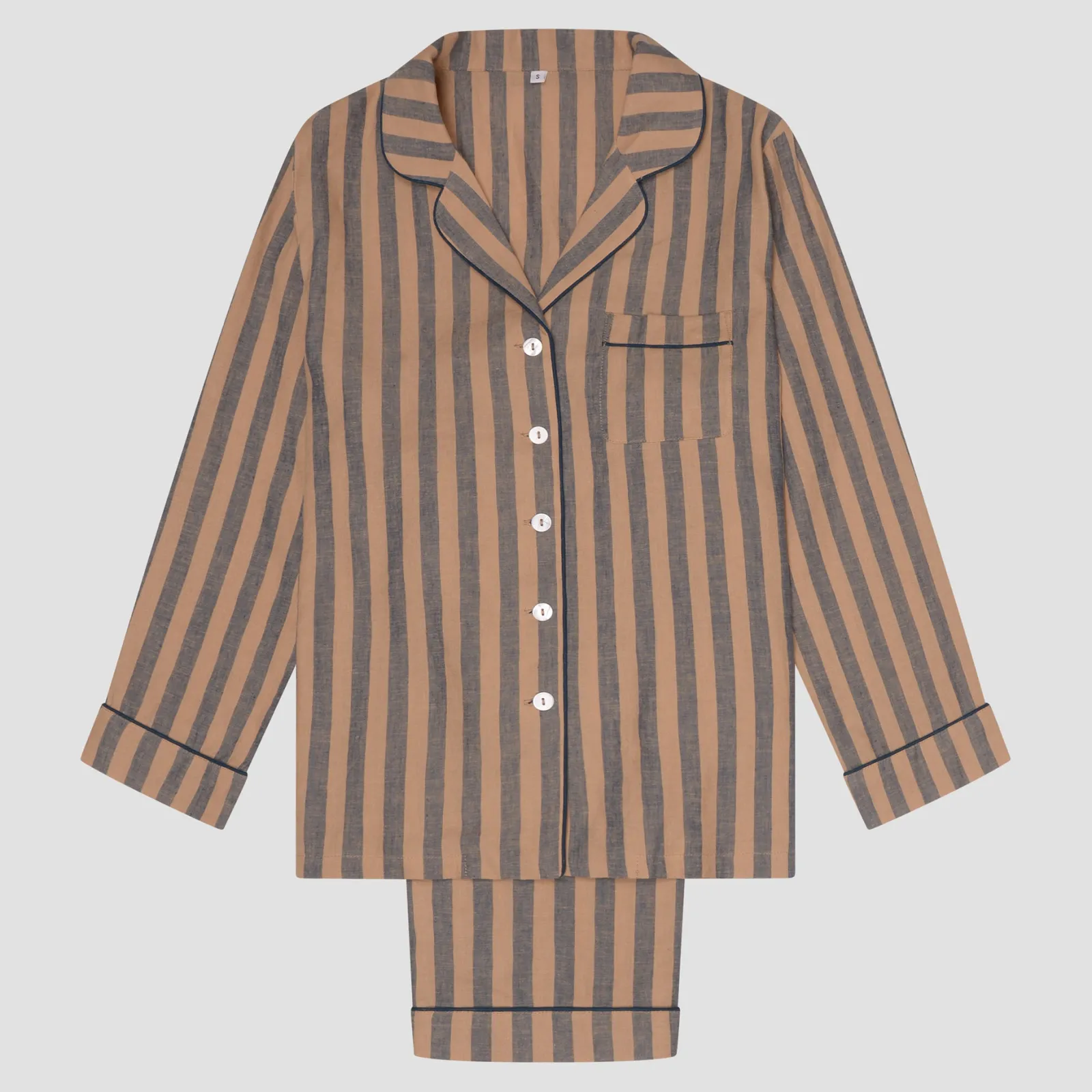 Online Men's d Linen Pajama Set Linen Pajama Sets|Linen Pajamas