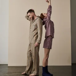 Online Men's d Linen Pajama Set Linen Pajama Sets|Linen Pajamas