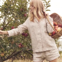 Best Pajama Shorts Set Women Pajama Sets|Linen Pajamas