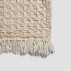 Best Oat Milk Textured Knit Throw Blankets & Throws|Blankets & Throws