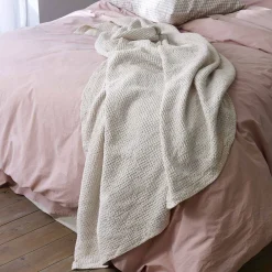Parchment Waffle Cotton Throw Kids Blankets & Throws|Blankets & Throws