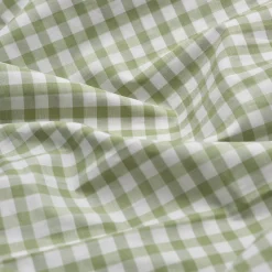 Outlet Cotton Pillowcase (Pair) Gingham Bedding|Pillowcases