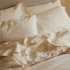 Hot Linen Blend Pillowcase (Pair) Linen Bedding|Pillowcases