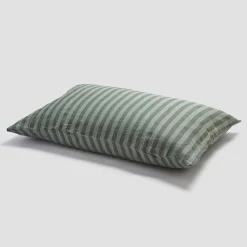 Hot Linen Blend Pillowcase (Pair) Striped Bedding|Linen Bedding