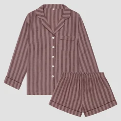 Clearance d Linen Pajama Shorts Set Women Pajama Sets|Linen Pajamas