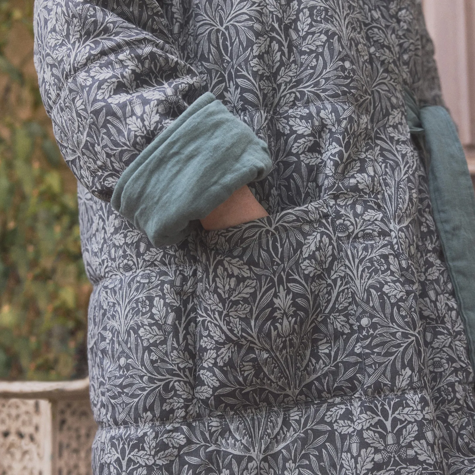 Discount River Wandle Pure Acorn Linen Housecoat Women Linen Pajamas|Robes