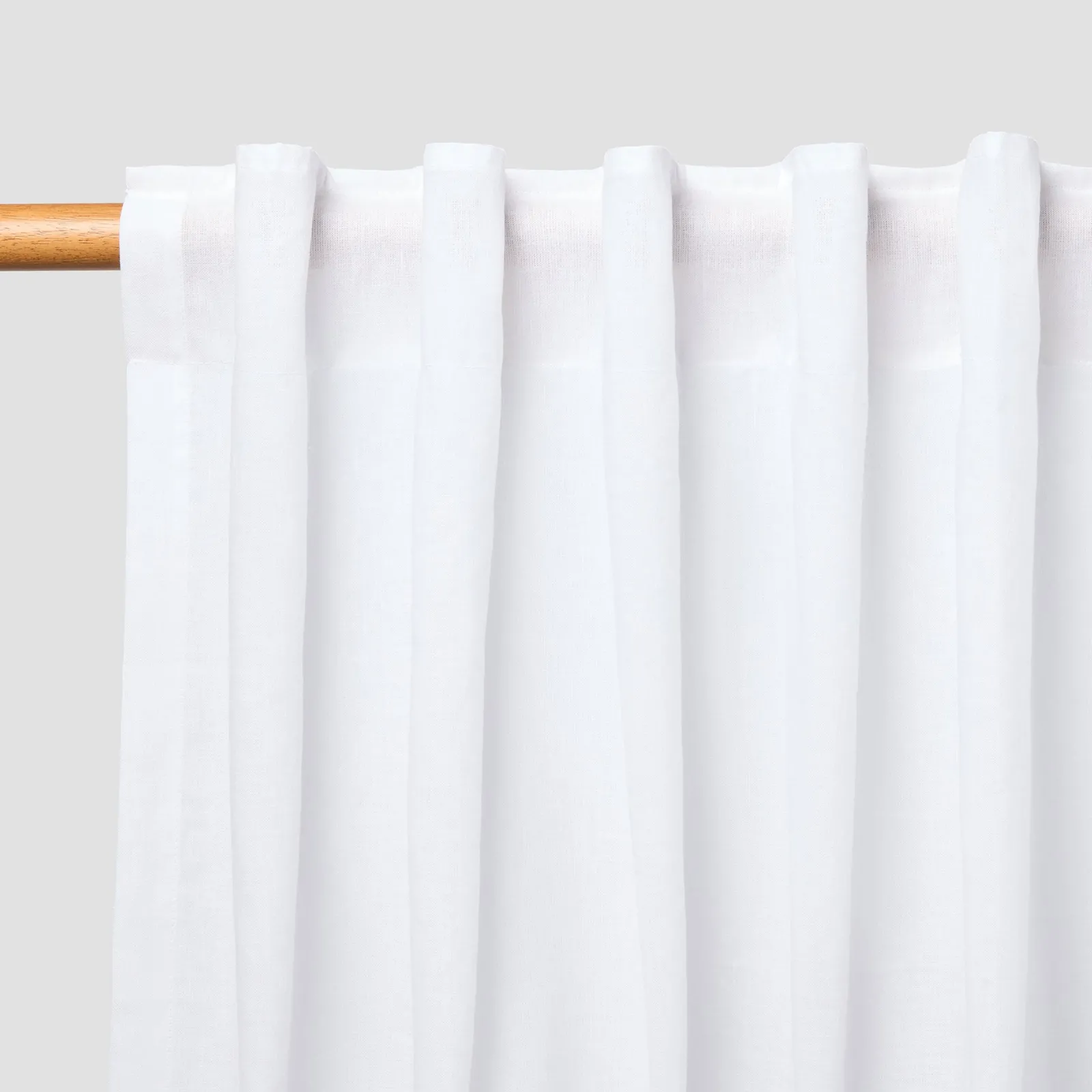 Clearance Linen Blend Curtain (Pair) Curtains