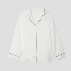 Discount Linen Pajama Shirt (Top Only) Women Linen Pajamas