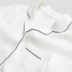 Discount Linen Pajama Shirt (Top Only) Women Linen Pajamas